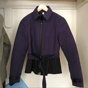 Runway Burberry quilted jacket